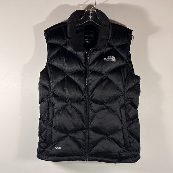 The North Face Jackets & Blazers - The North Face Nuptse Black 550 Goose Down Vest Women Size L